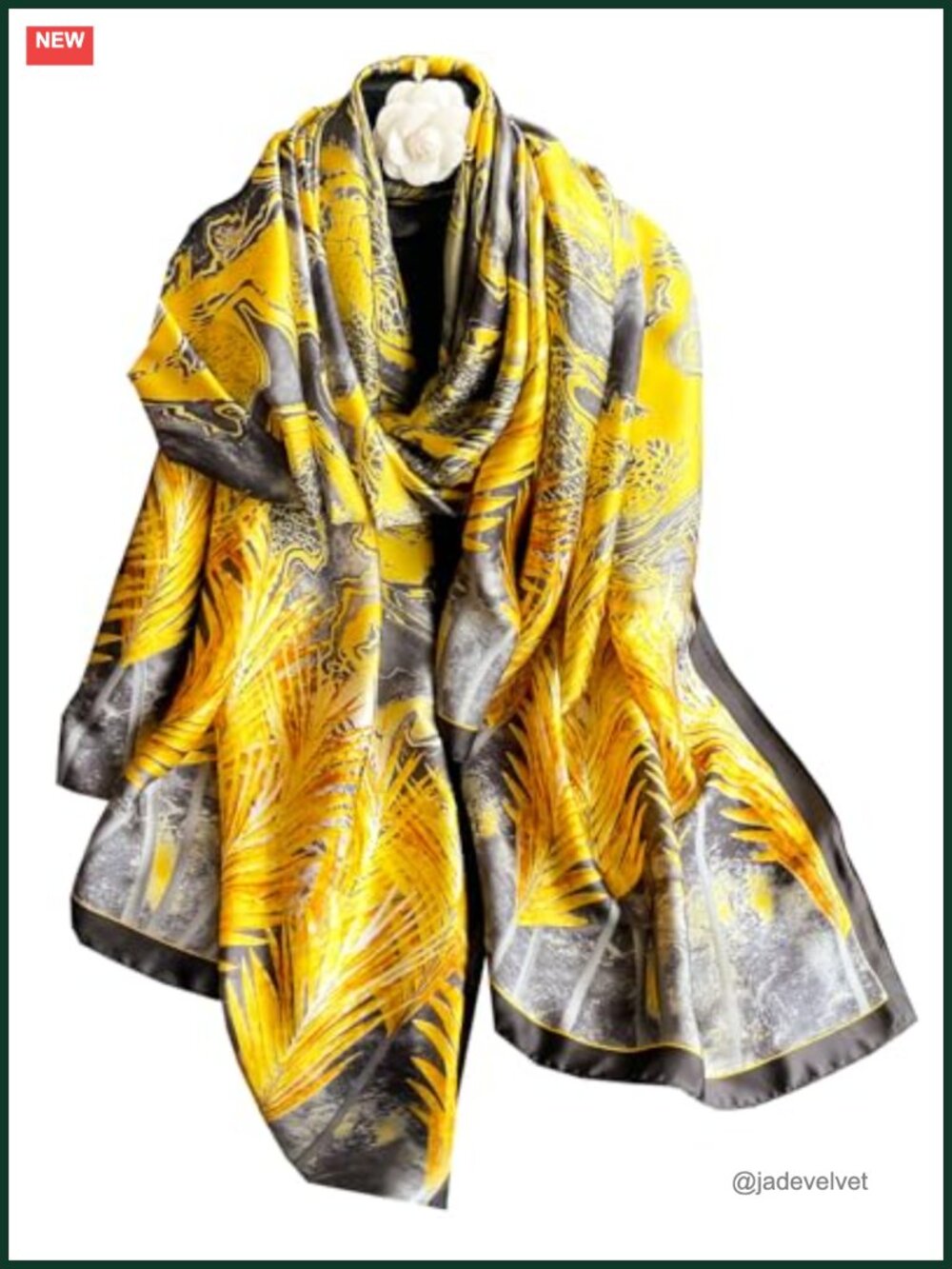 Long Silky Scarf Shawl Wrap Women Fashion Lightweight Evening Party